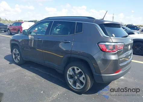 2019 Jeep Compass Limited 4X4 из США, поврежденный, VIN 3C4NJDCB0KT811407